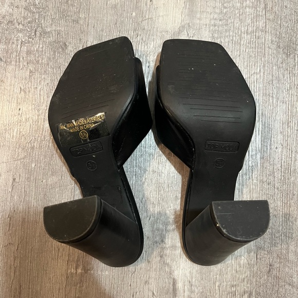 Top Moda Mule Heels W5 1/2 - Picture 3 of 6
